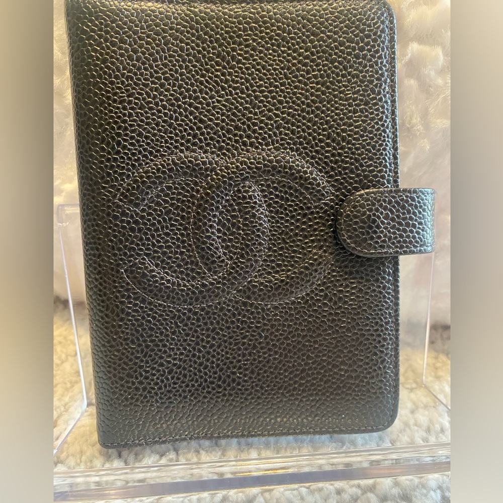 Authentic Chanel Small 6 ring Agenda